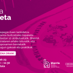 Gorde data! Urriaren 23an Bherria-ren urteroko topaketara gonbidatzen zaitugu